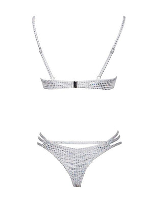 Bliss Shining Waters Two piece bikini - Silver