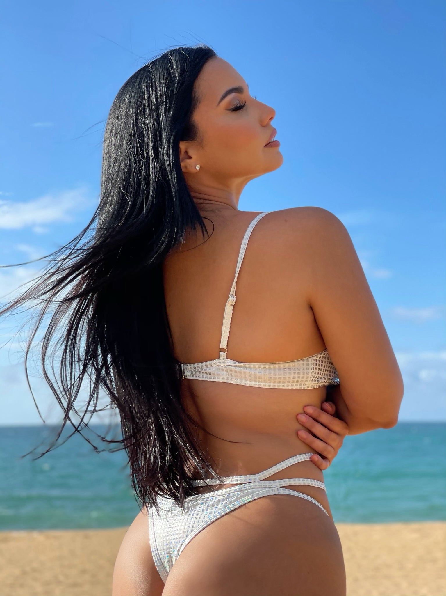 Bliss Shining Waters Two piece bikini - Silver
