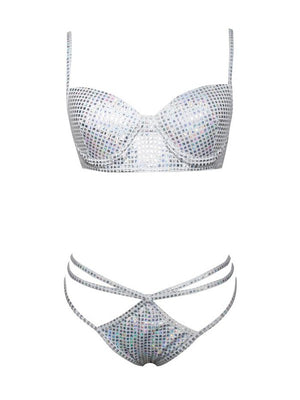 Bliss Shining Waters Two piece bikini - Silver